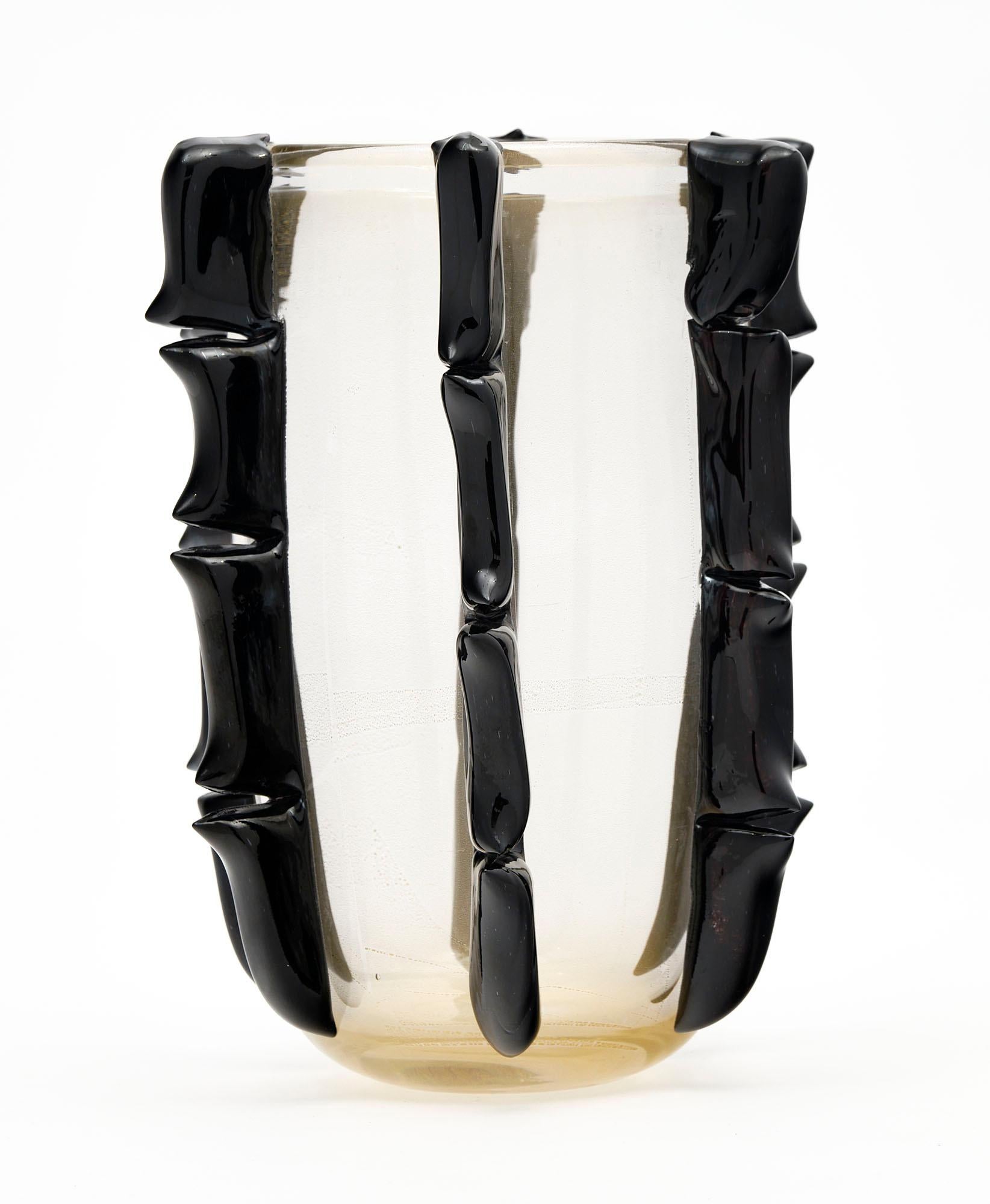 Mid-Century Modern Vases vintage verre de Murano en vente