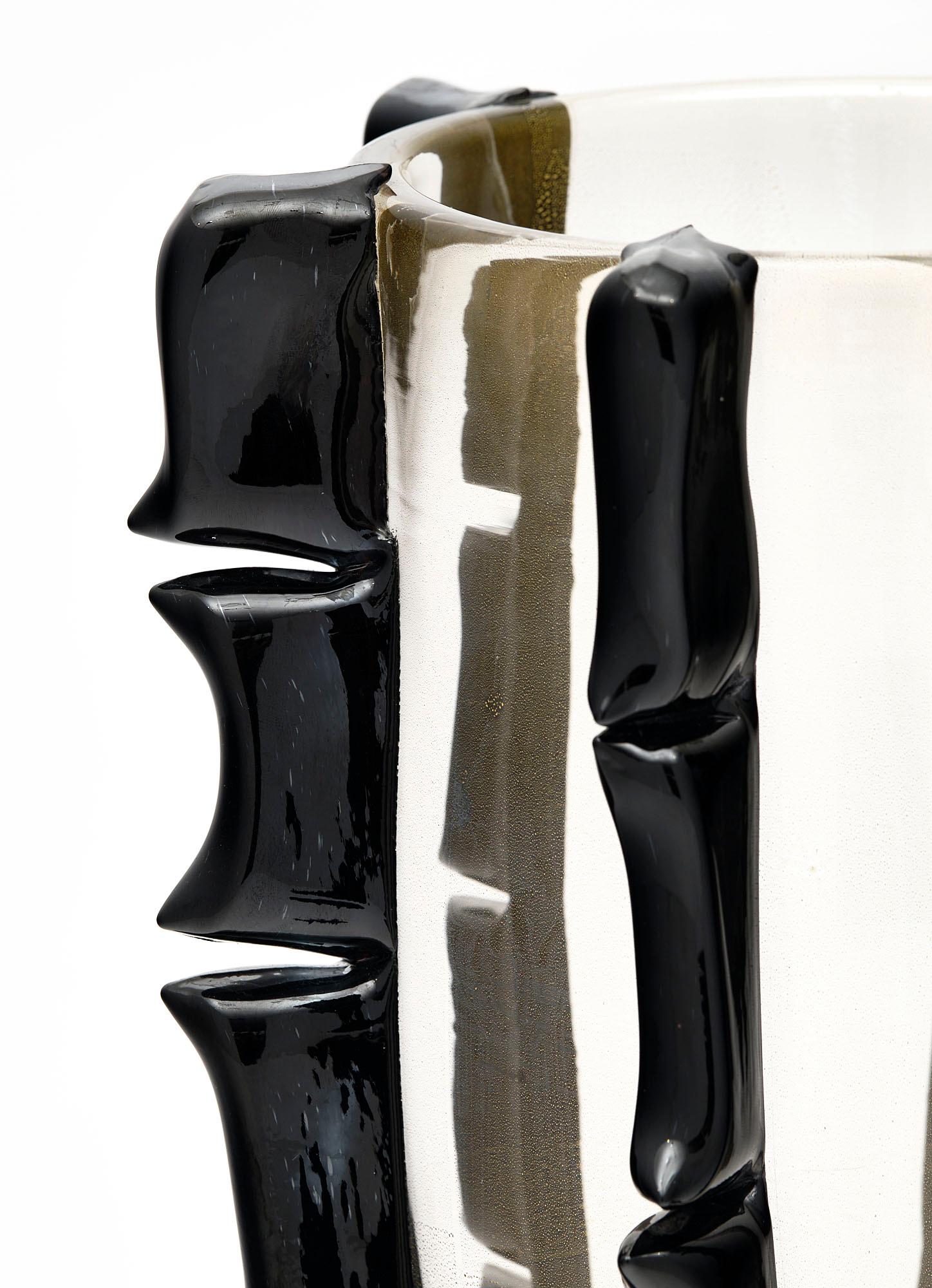 Fin du 20e siècle Vases vintage verre de Murano en vente
