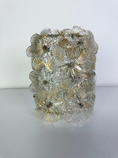 Aplique de cristal de Murano atribuido a Barovier & Toso, años 1940