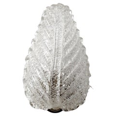 Barovier and Toso,  Murano Glass Wall Light, Italy 1950