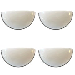Aplique de cristal de Murano de Vetri 40cm 4 unidades , Italia, finales de los 80