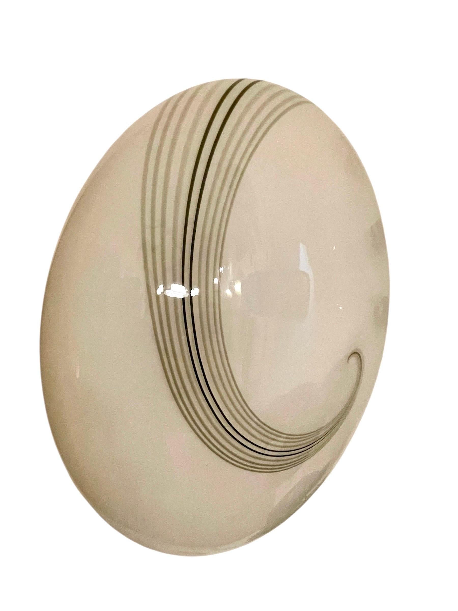 Aplique de cristal de Murano de Vetri 40cm, Italia, finales de los 70 Vidrio artístico en venta
