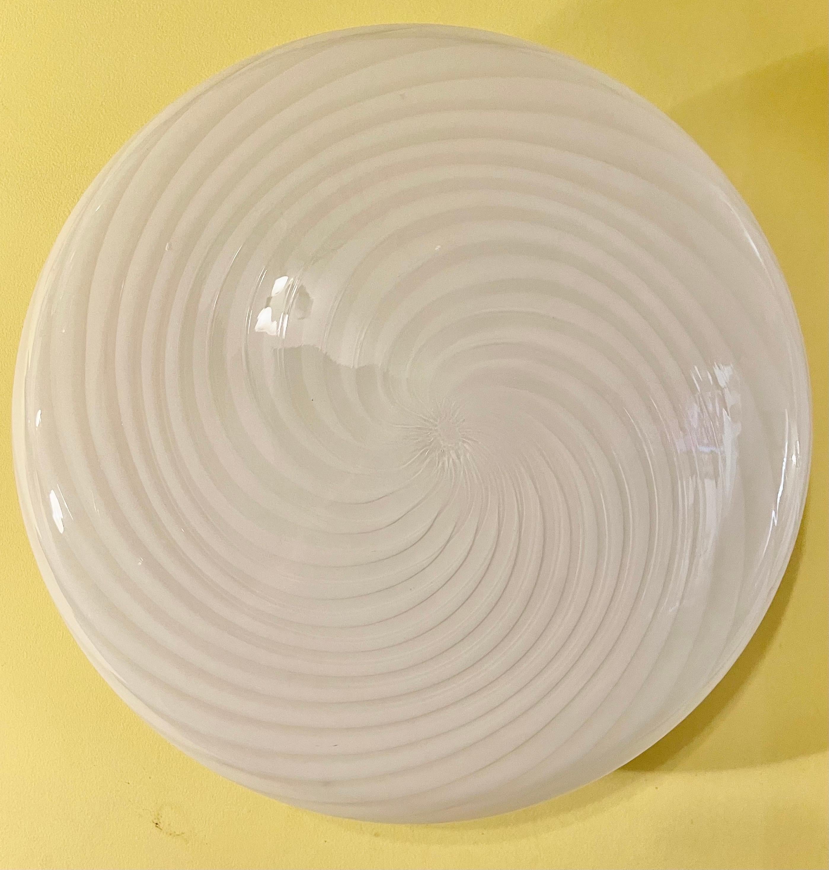 Murano Glass wall Lighting by Vetri 45cm, Italy, late 1970s 2