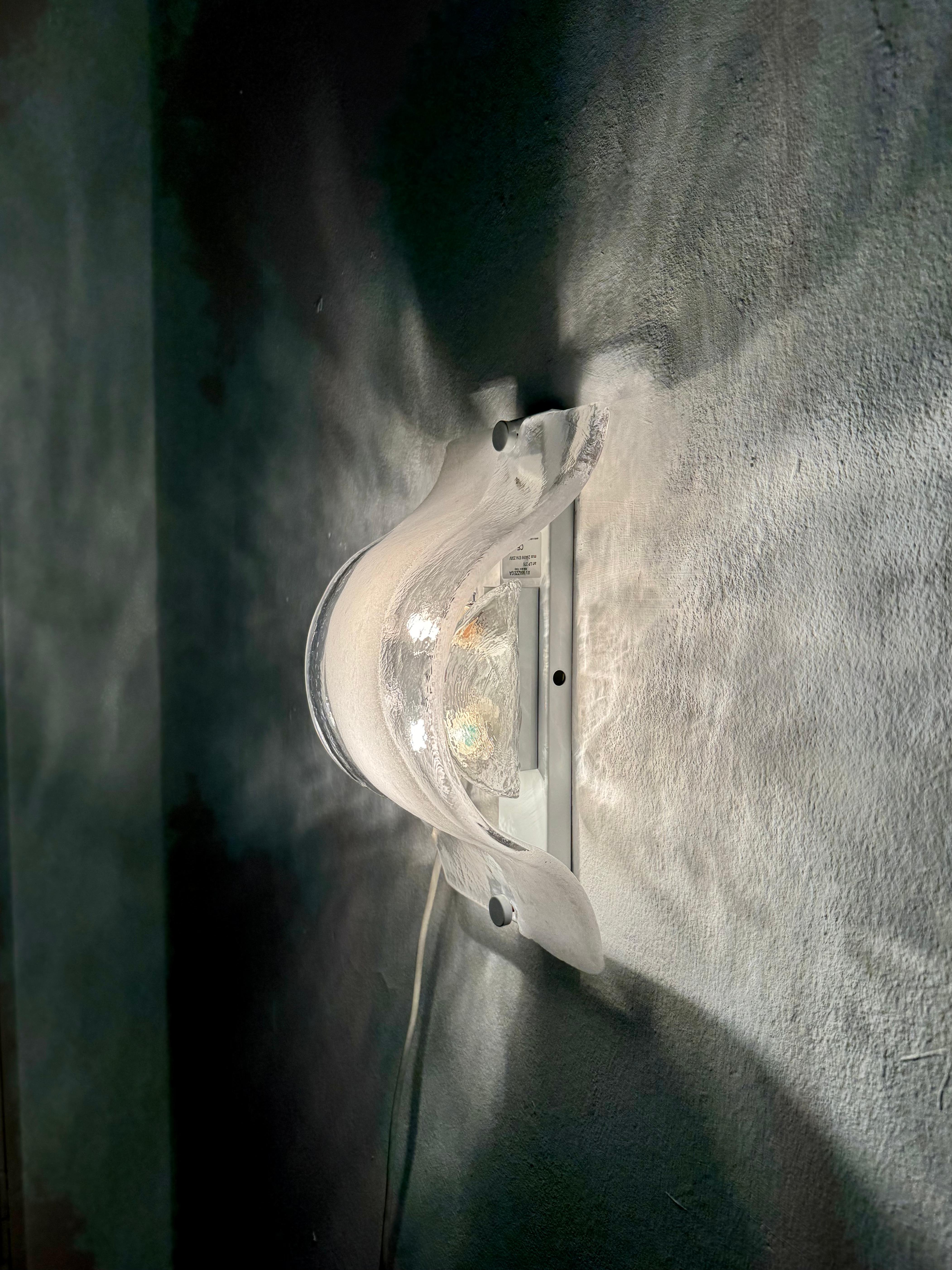 Lámpara de pared o techo de cristal de Murano de Carlo Nason para Mazzega en venta 6
