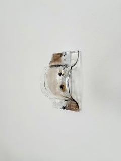 Lámpara de pared o techo de cristal de Murano de Carlo Nason para Mazzega