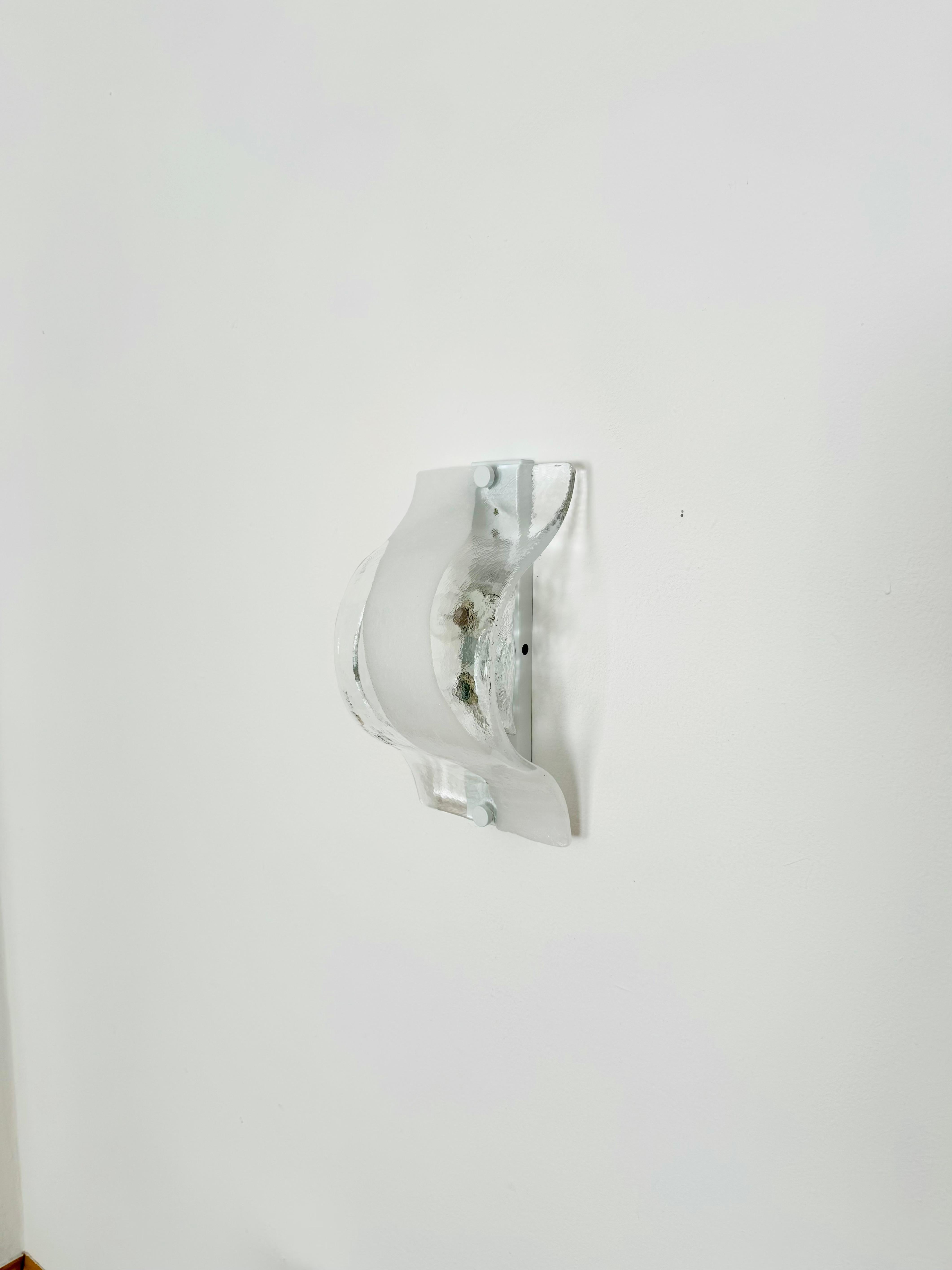 Lámpara de pared o techo de cristal de Murano de Carlo Nason para Mazzega en Bueno estado para la venta en München, DE