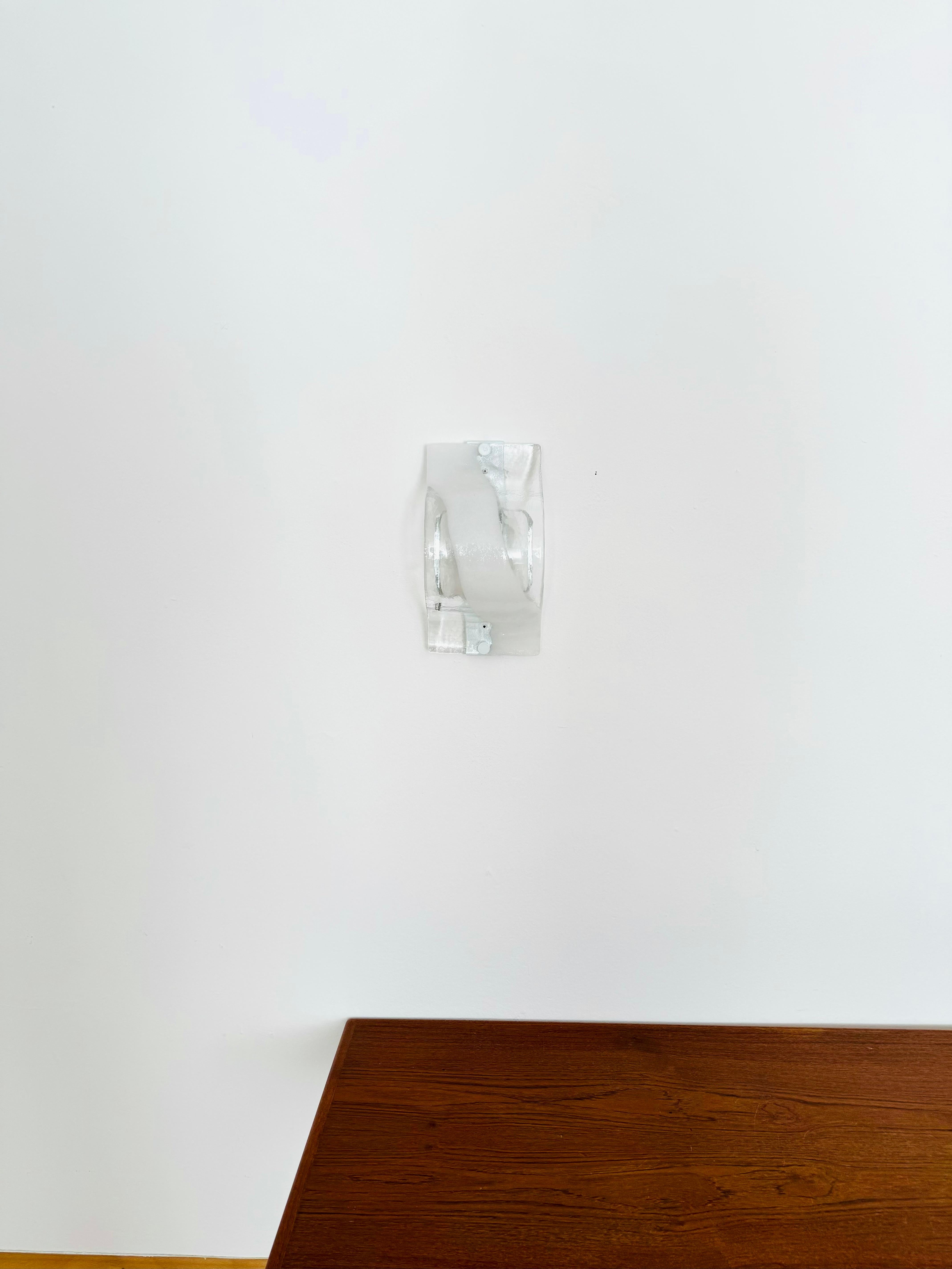 Lámpara de pared o techo de cristal de Murano de Carlo Nason para Mazzega Siglo XXI y contemporáneo en venta