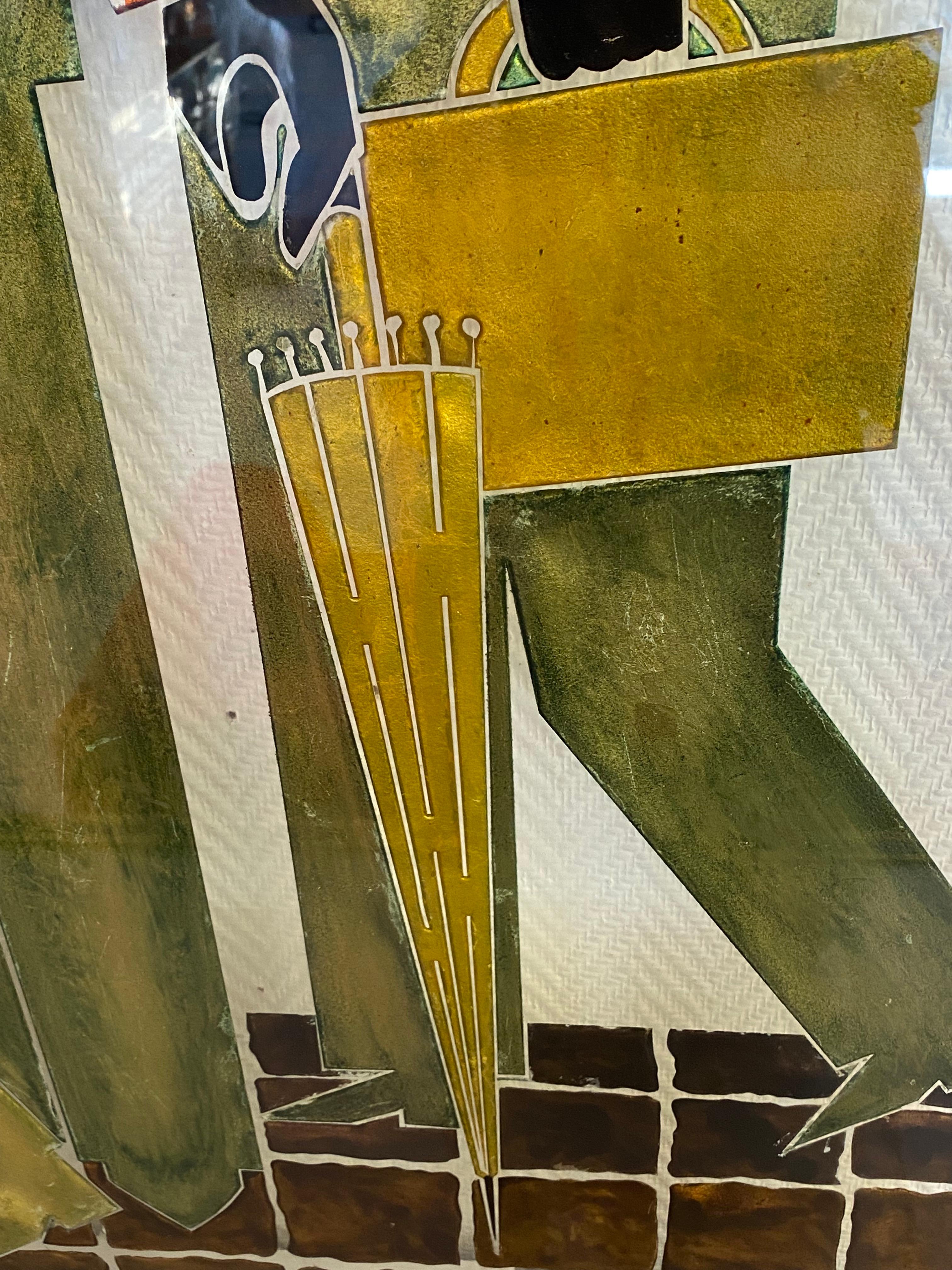 Murano Glass Wall Sculpture circa 1960 Unique For Sale at 1stDibs