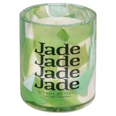 Vela de Jade Acuarela de Cristal de Murano by Stories Of Italy