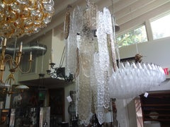Murano Waterfall Chandelier by Carlo Nason for Mazzega