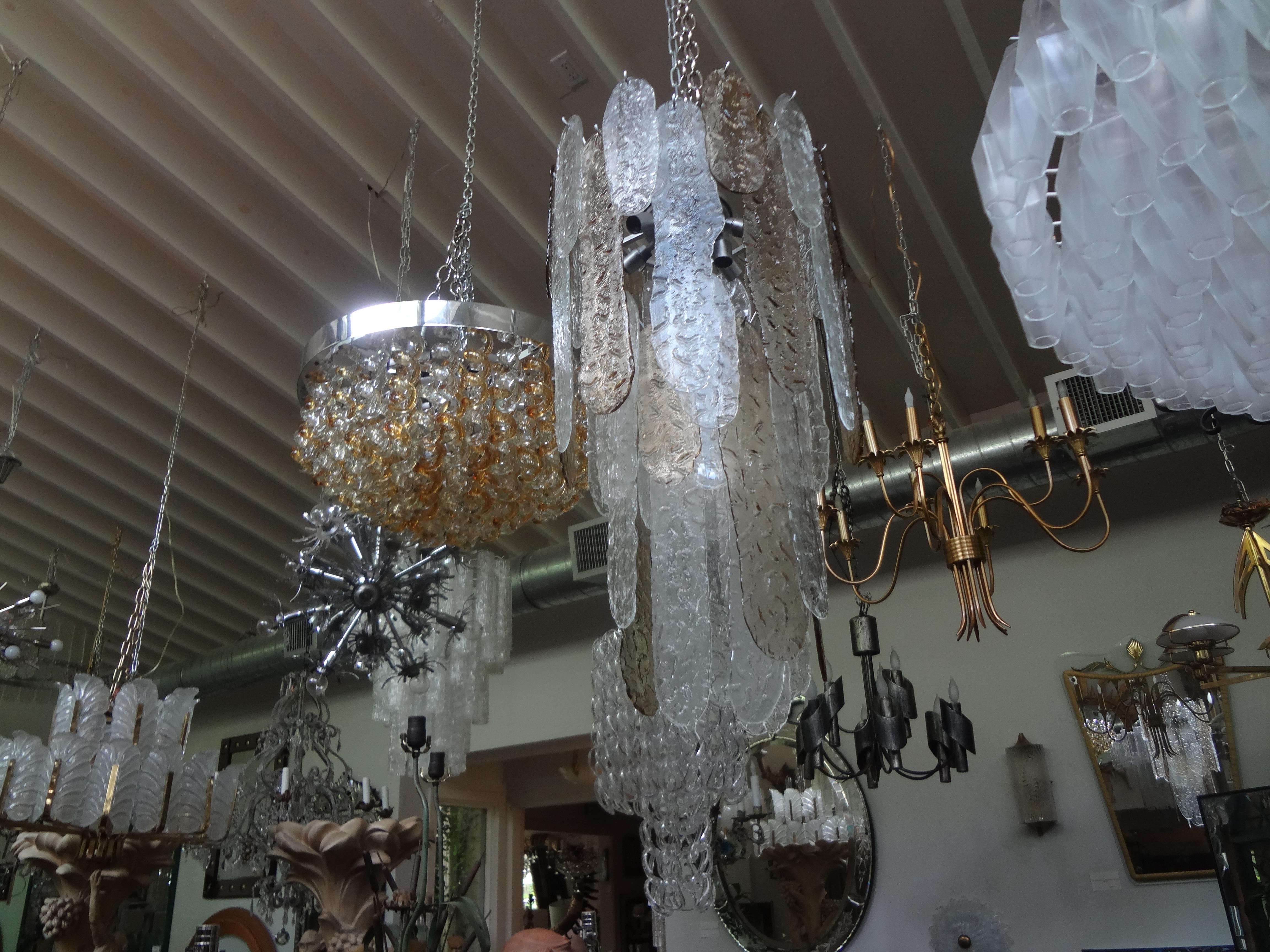 Lámpara Cascada de Murano de Carlo Nason para Mazzega Italiano en venta