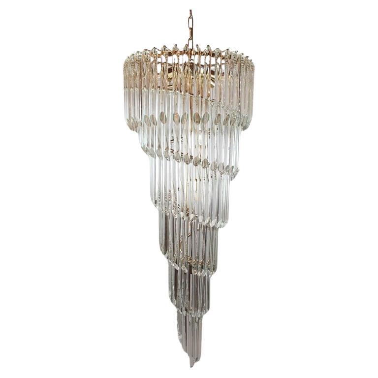Murano Glass Waterfall Chandelier