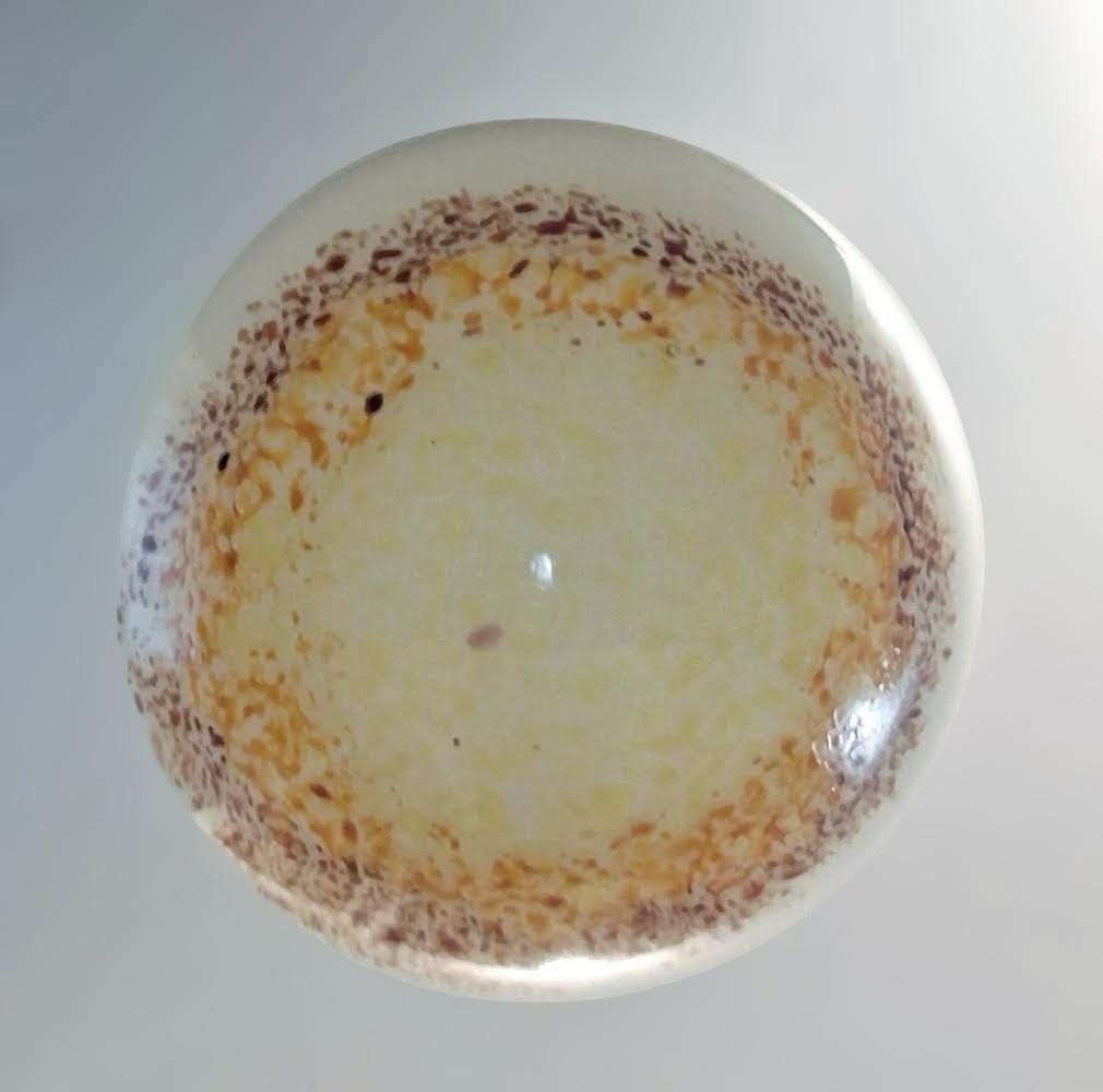 Italian Murano Globe Pendant by De Majo For Sale