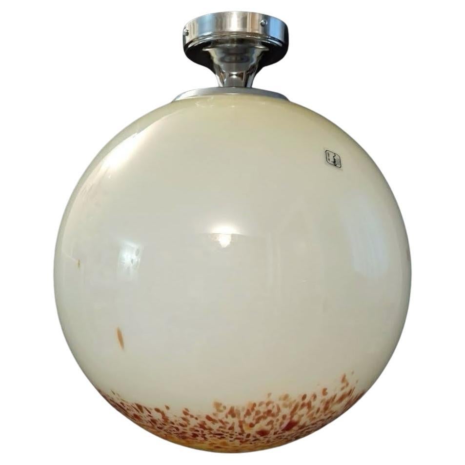 Murano Globe Pendant by De Majo