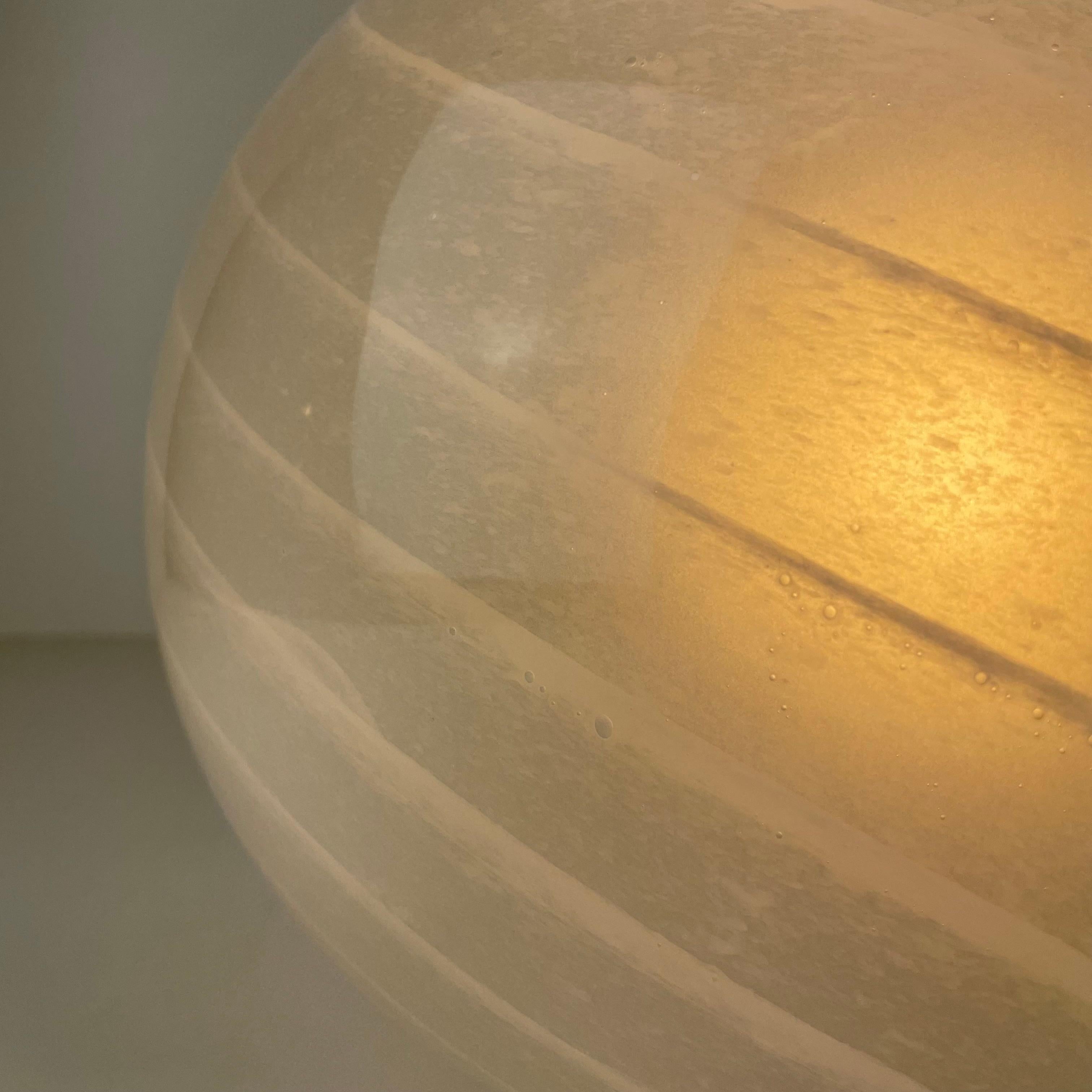 Italian Murano Globe Table Lamp, 1970s For Sale