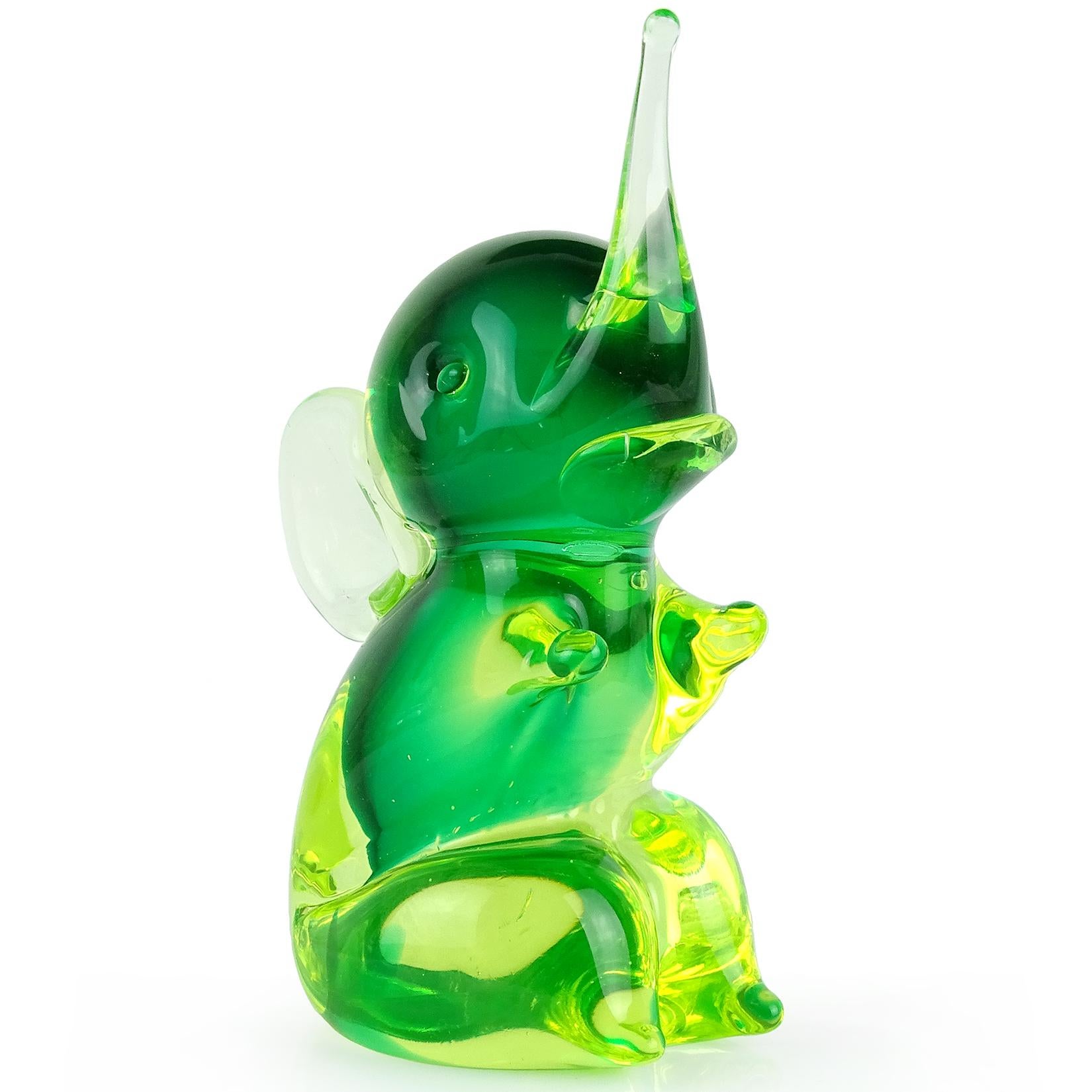 uranium glass figurines