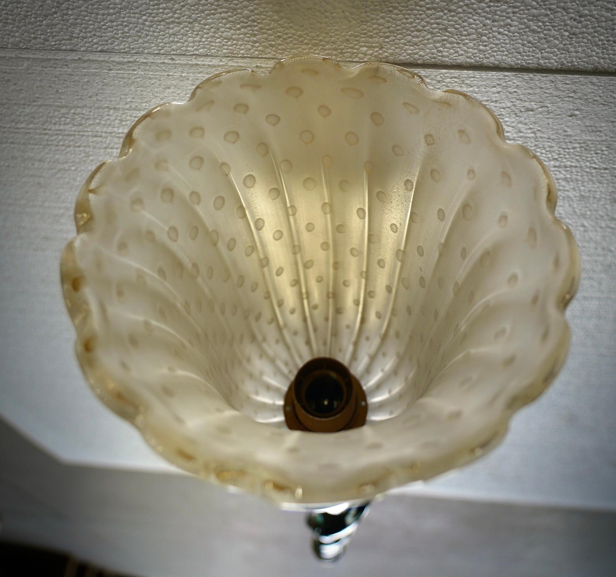 Applique e lampade da parete in vetro color oro e nero di Murano, 2020 in vendita 2