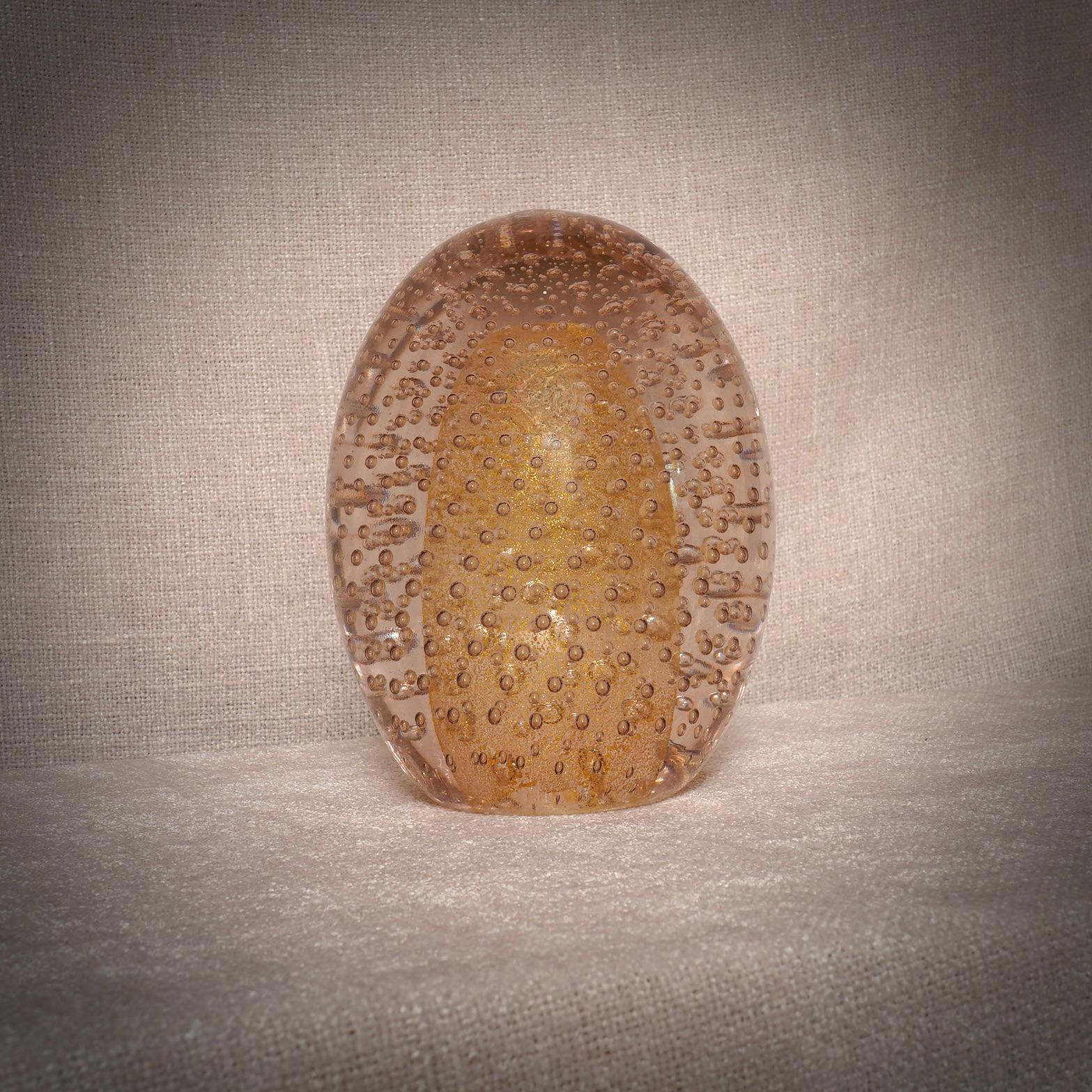 Murano Gold-Kunstglasei, 1980 (Moderne der Mitte des Jahrhunderts) im Angebot