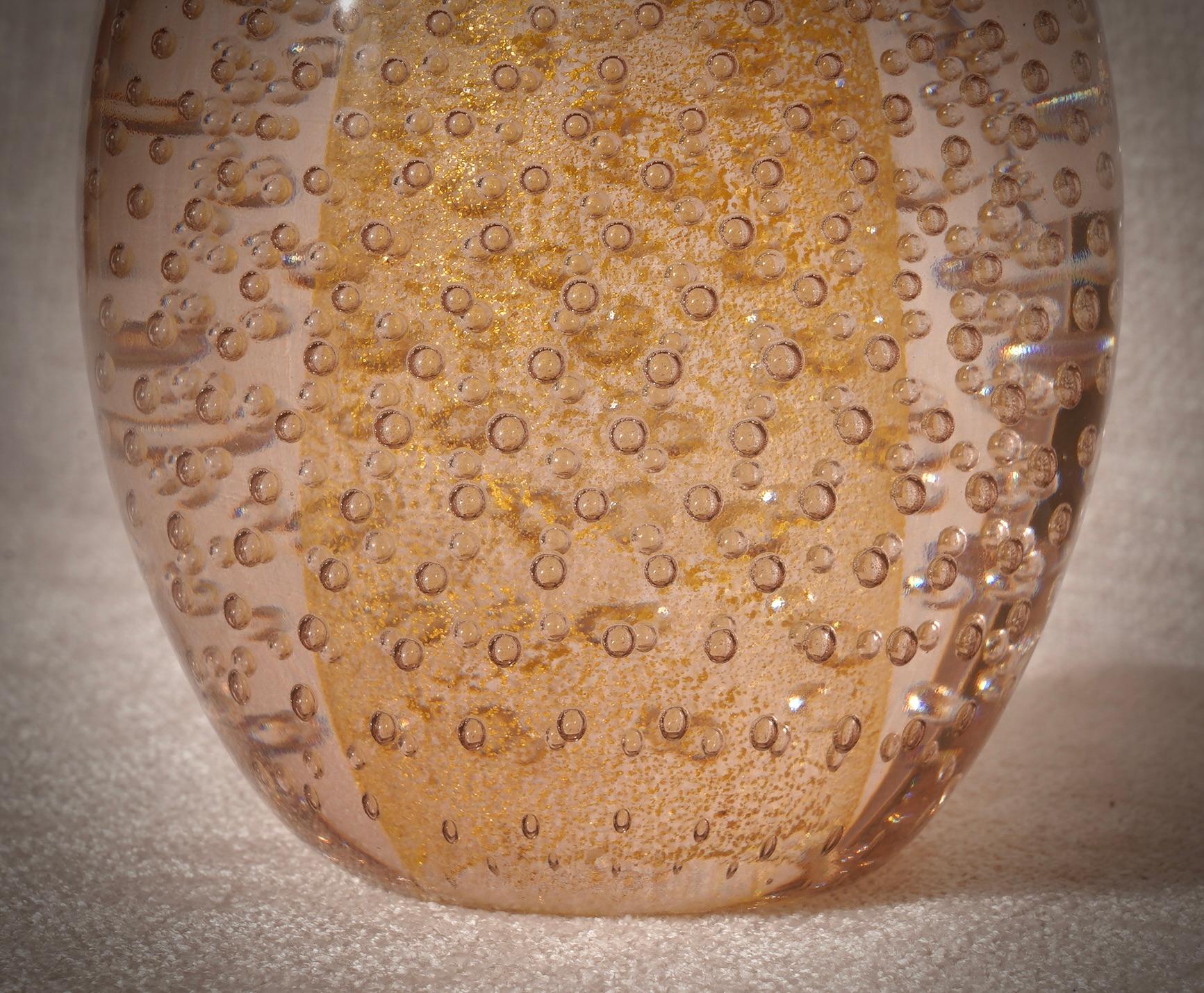 Murano Gold-Kunstglasei, 1980 im Zustand „Gut“ im Angebot in Roma, Lazio