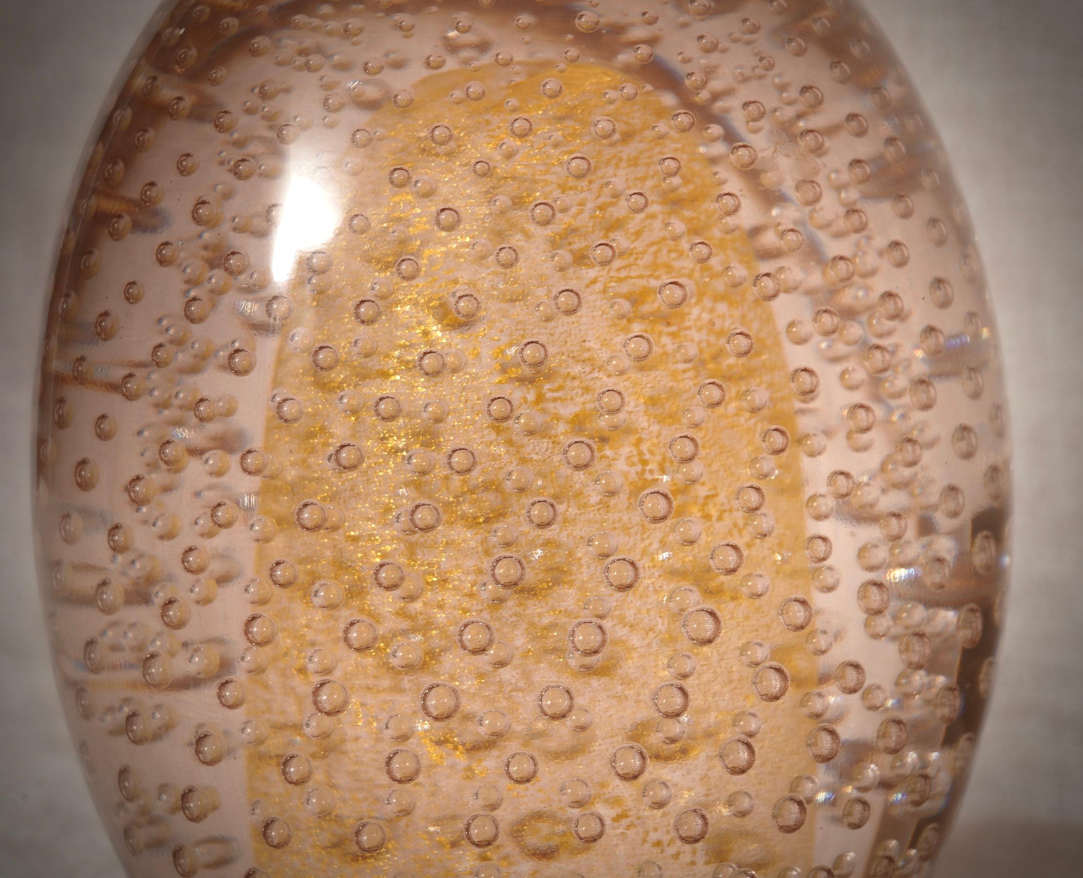 Murano Gold-Kunstglasei, 1980 (Ende des 20. Jahrhunderts) im Angebot