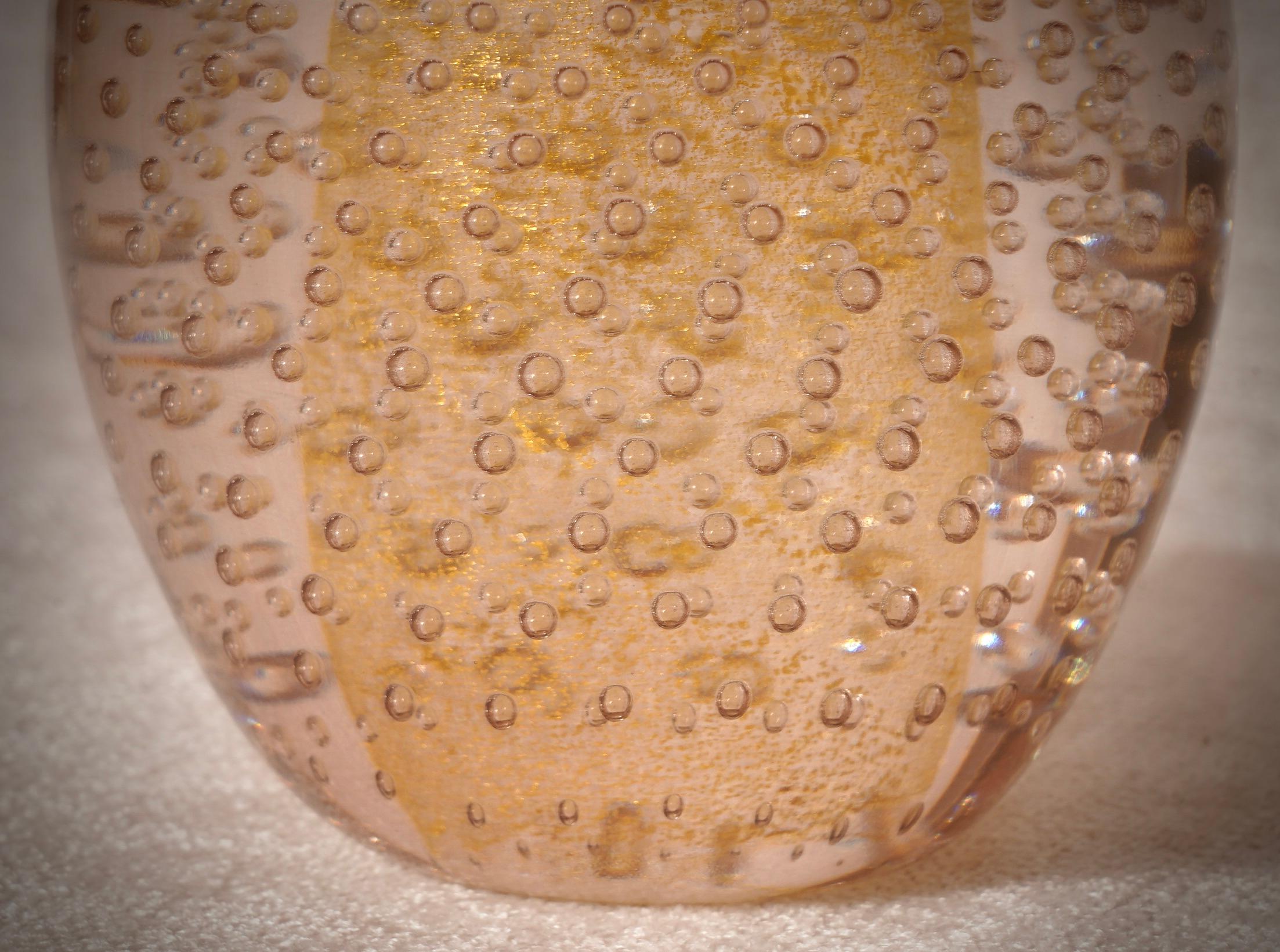 Murano Gold-Kunstglasei, 1980 (Muranoglas) im Angebot