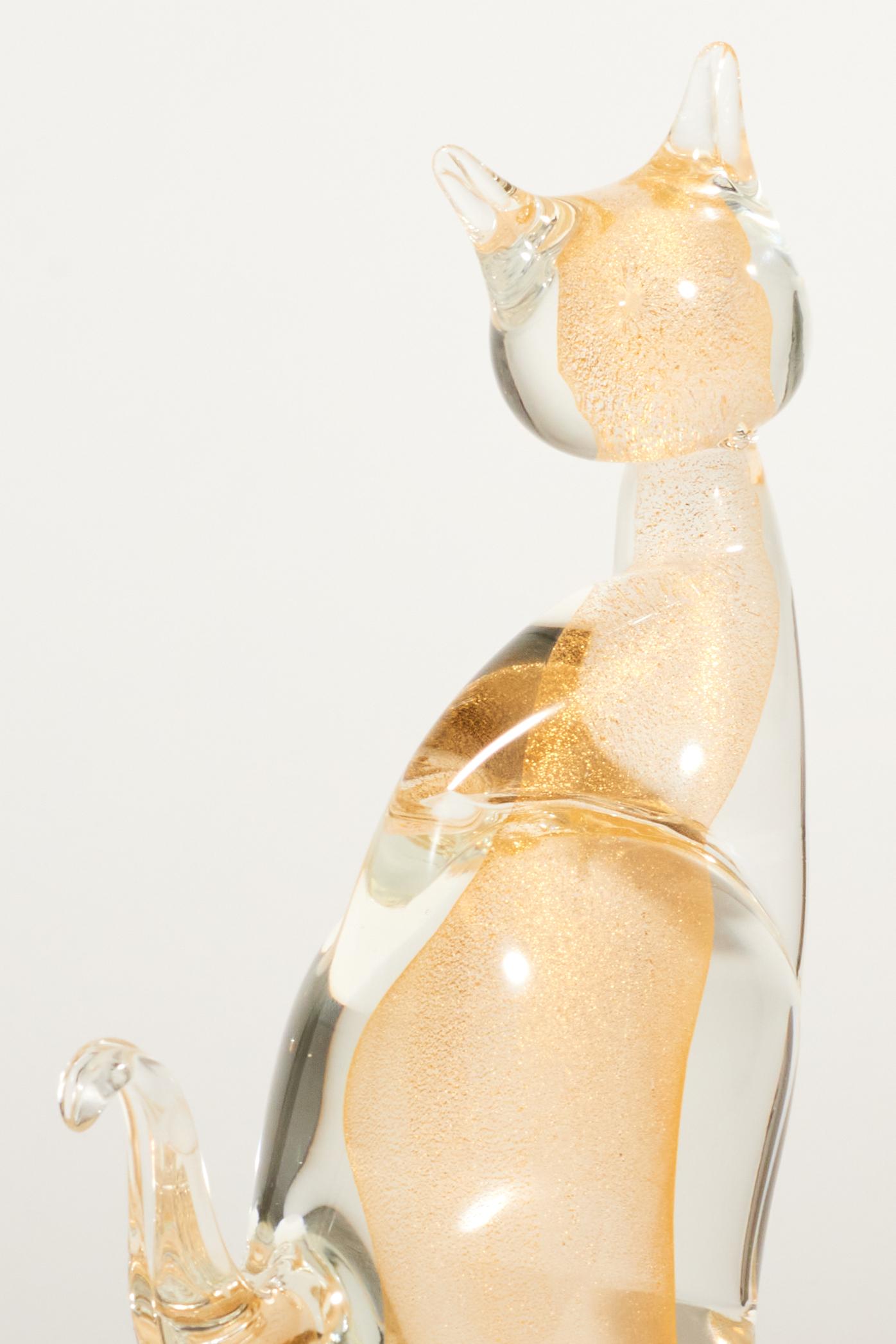 chat verre murano
