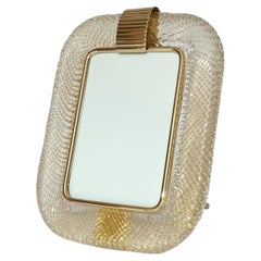 Murano Gold Photo Frame by Barovier e Toso, 4 Available