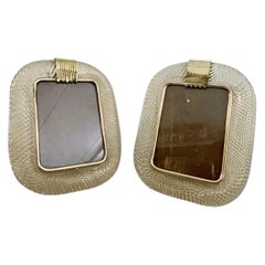 Murano Gold Photo Frame by Venini, 2 Available