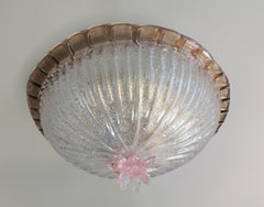Murano Graniglia Flush Mount, 3 Available