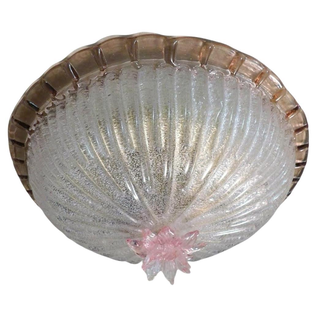 Murano Graniglia Flush Mount, 3 Available