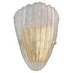 Murano Graniglia Shield Sconce, 3 Available