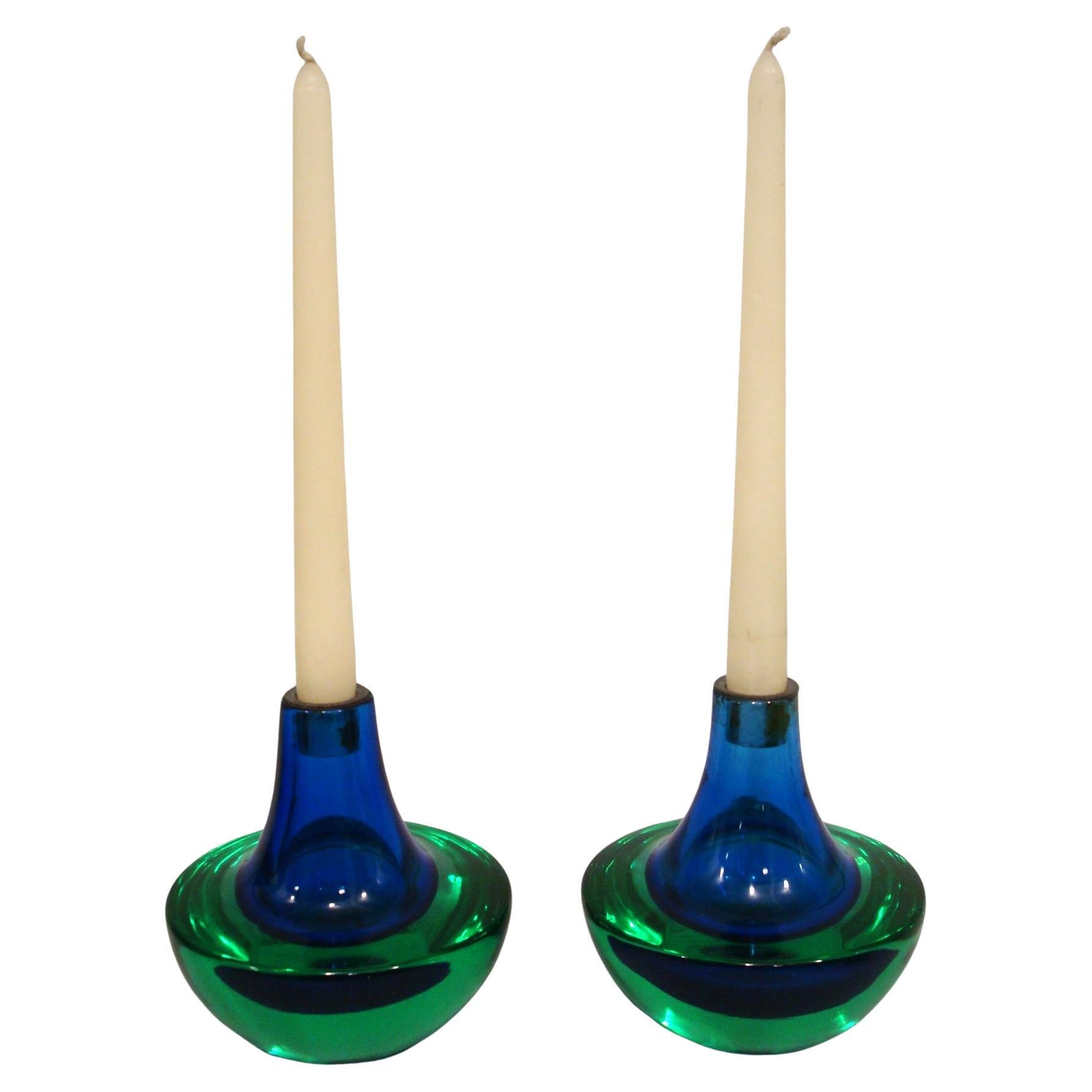What are glass candle holders called?