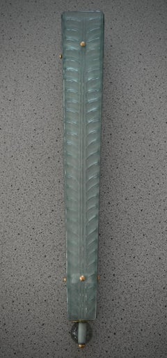 Murano Green Art Glass Wall Lights and Sconces, 2020