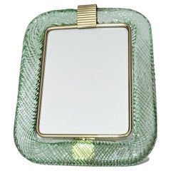 Murano Green Photo Frame by Barovier e Toso - 3 Available
