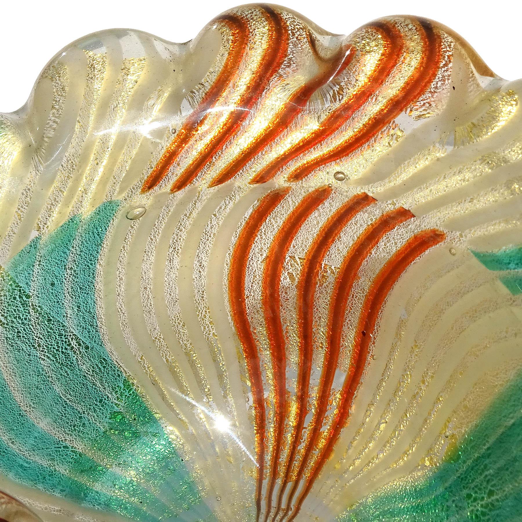 murano glass seashell