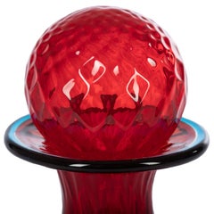 Murano Handmade Glass Balloton Decanter Bottle