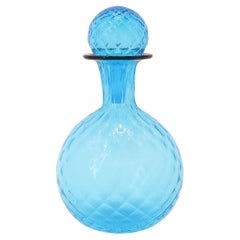 Murano Handmade Glass Balloton Decanter Bottle 