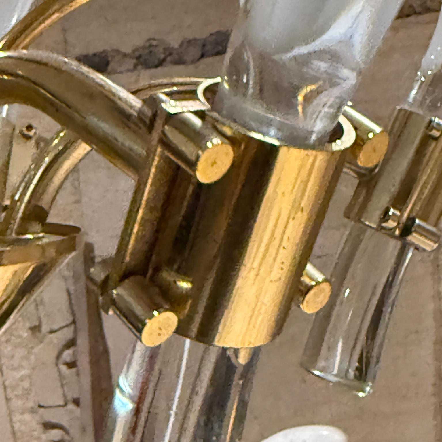 Lampadario a sospensione di Murano a 5 bracci Seguso Franco Luce in vendita 3