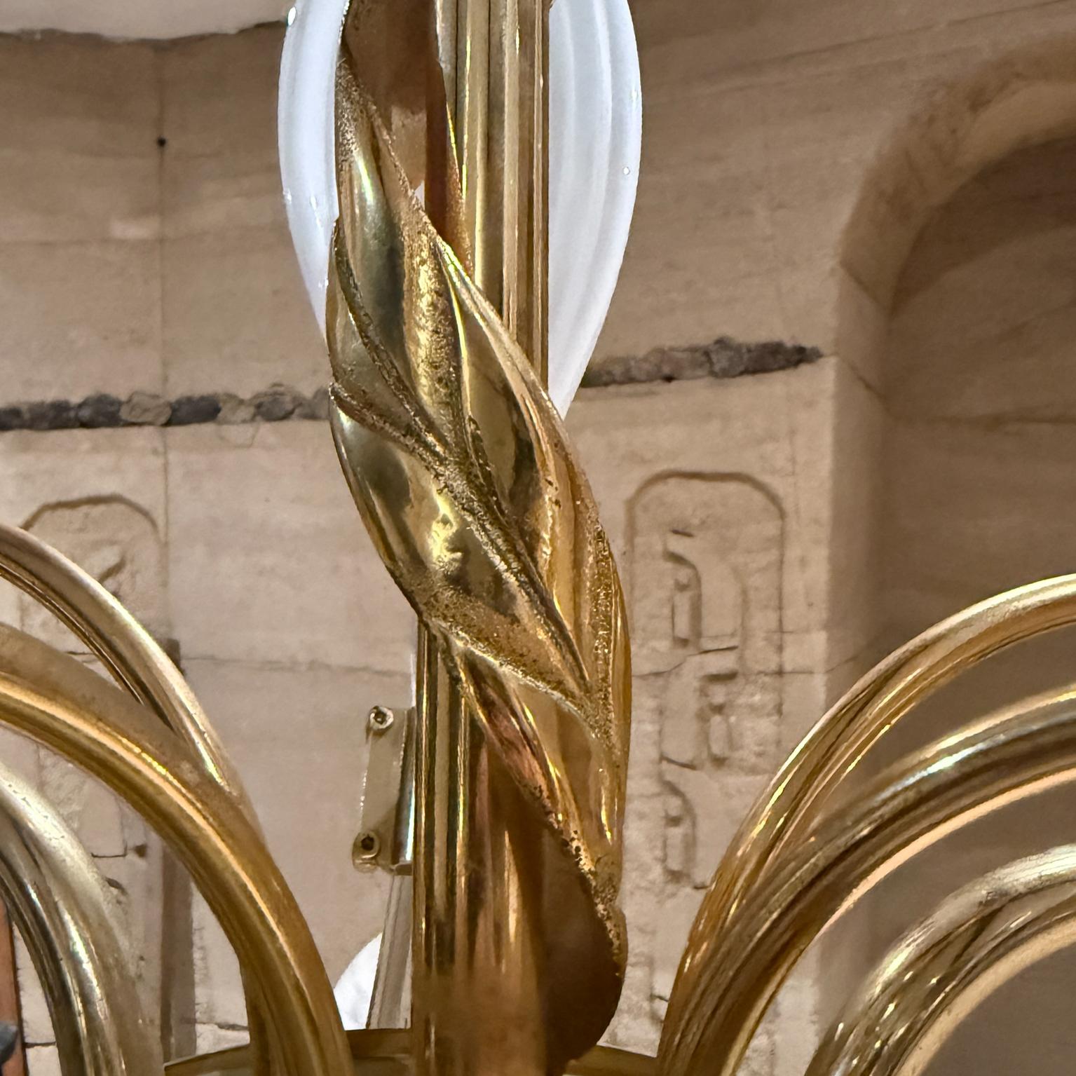 Vetro di Murano Lampadario a sospensione di Murano a 5 bracci Seguso Franco Luce in vendita