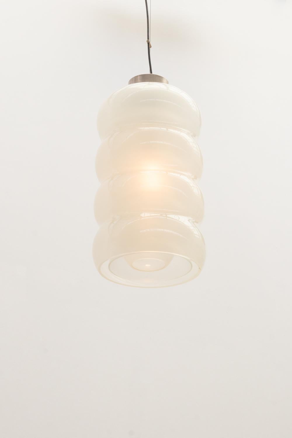 Murano hanging lamp attributed to Nason  In Good Condition For Sale In Brussels, BE
