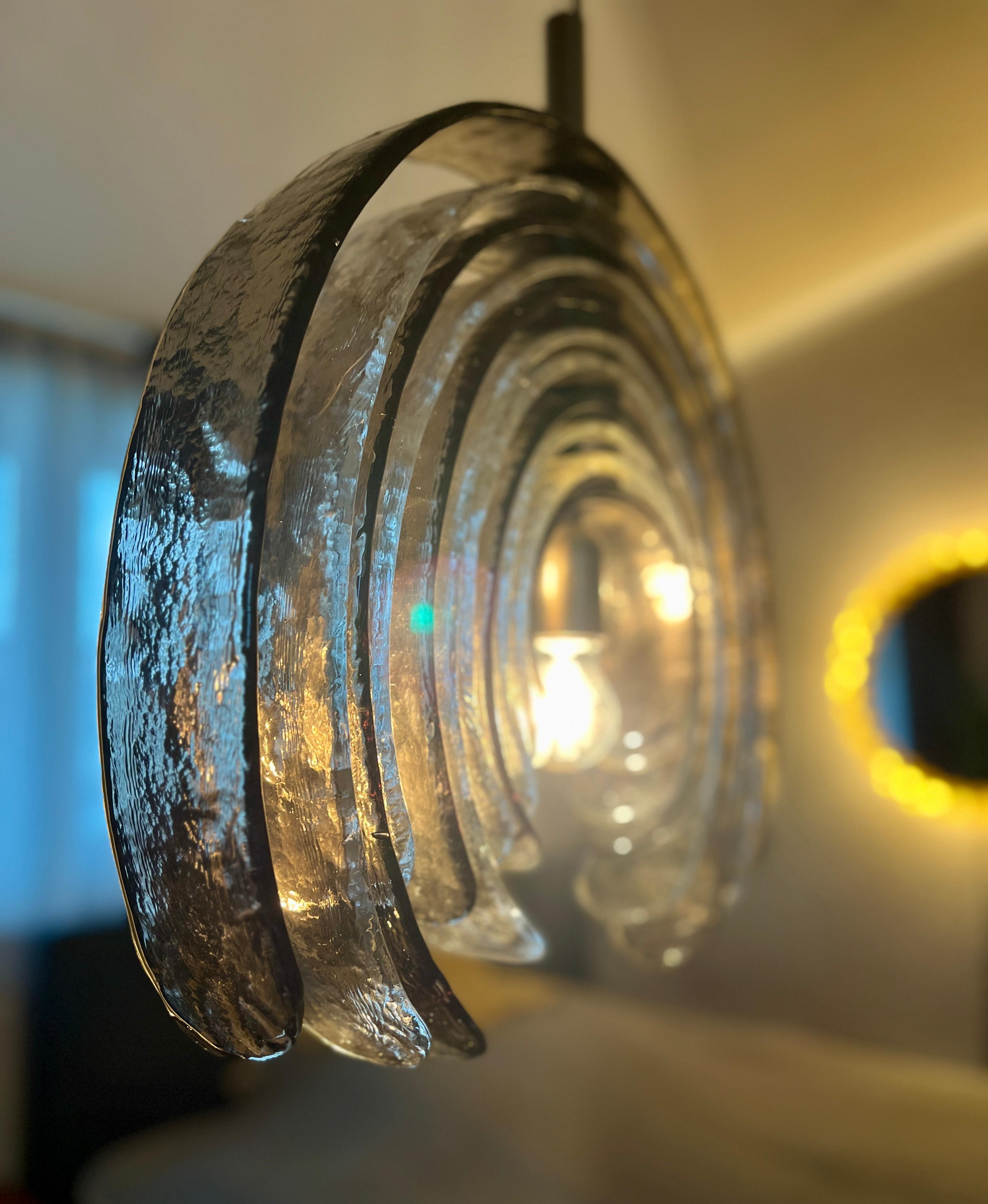 Lampada a sospensione di Murano 
