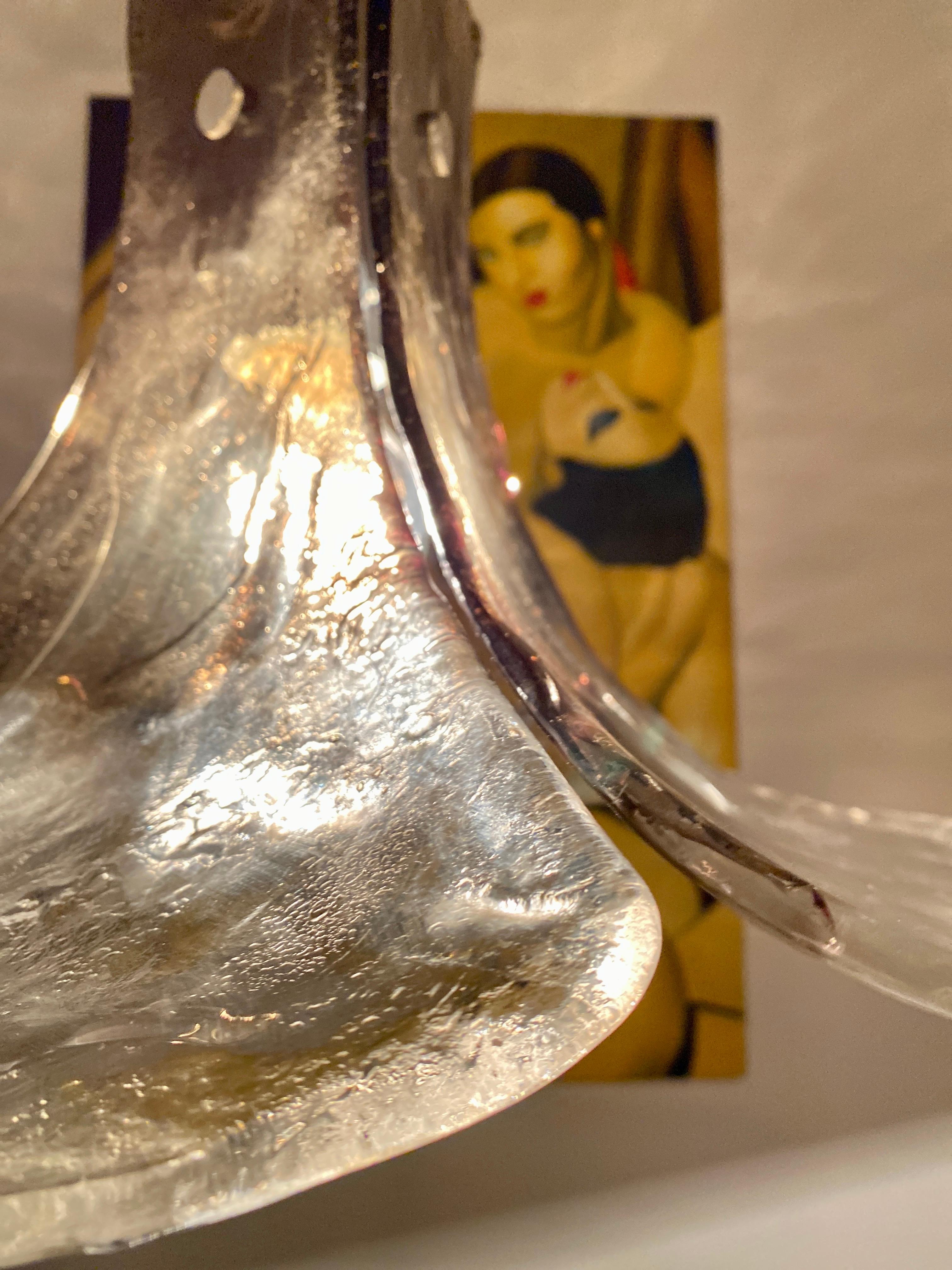 Lampada a sospensione di Murano di Carlo Nason per J&T. Kalmár in vendita 5
