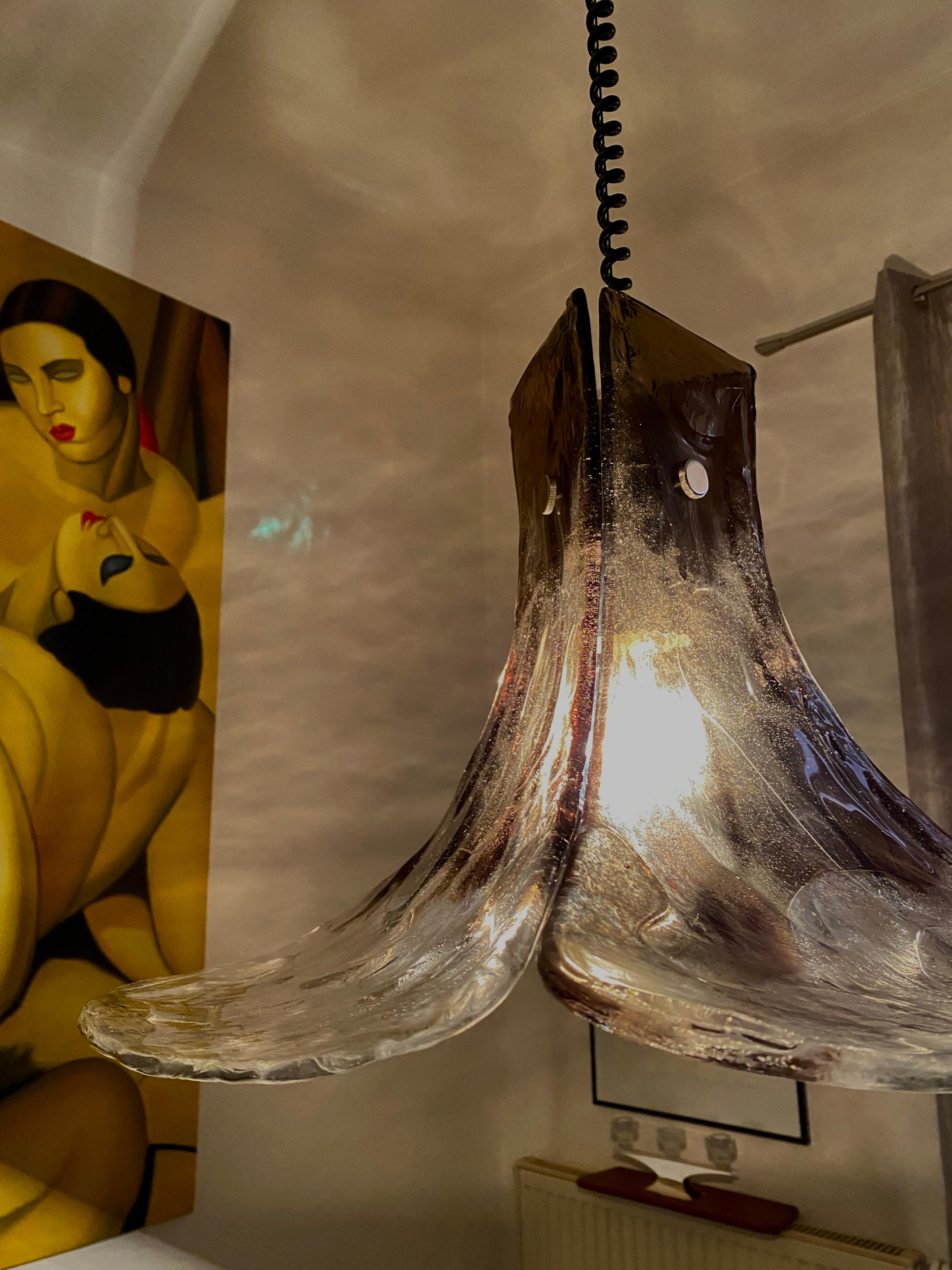 Lampada a sospensione di Murano di Carlo Nason per J&T. Kalmár In condizioni buone in vendita a Hannover, DE