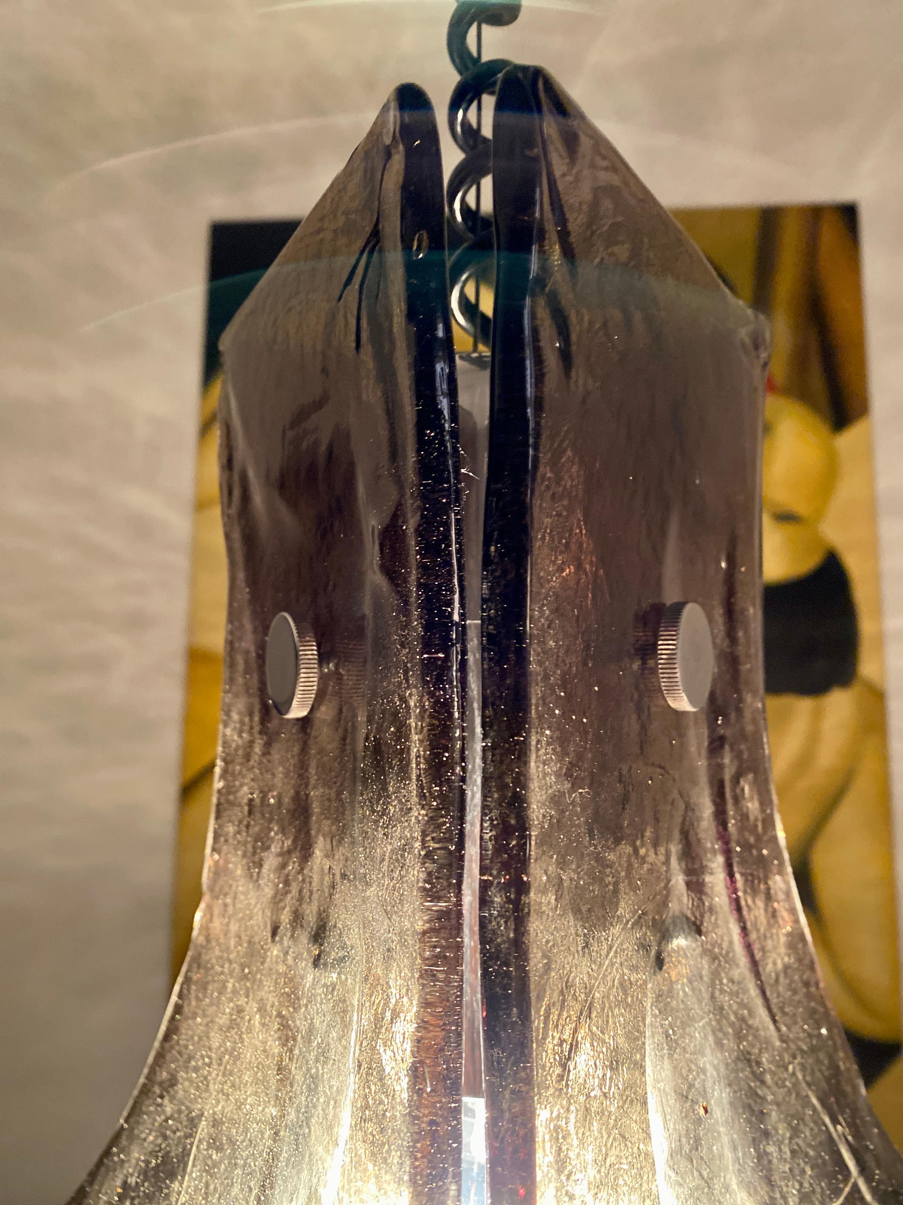 Lampada a sospensione di Murano di Carlo Nason per J&T. Kalmár in vendita 2