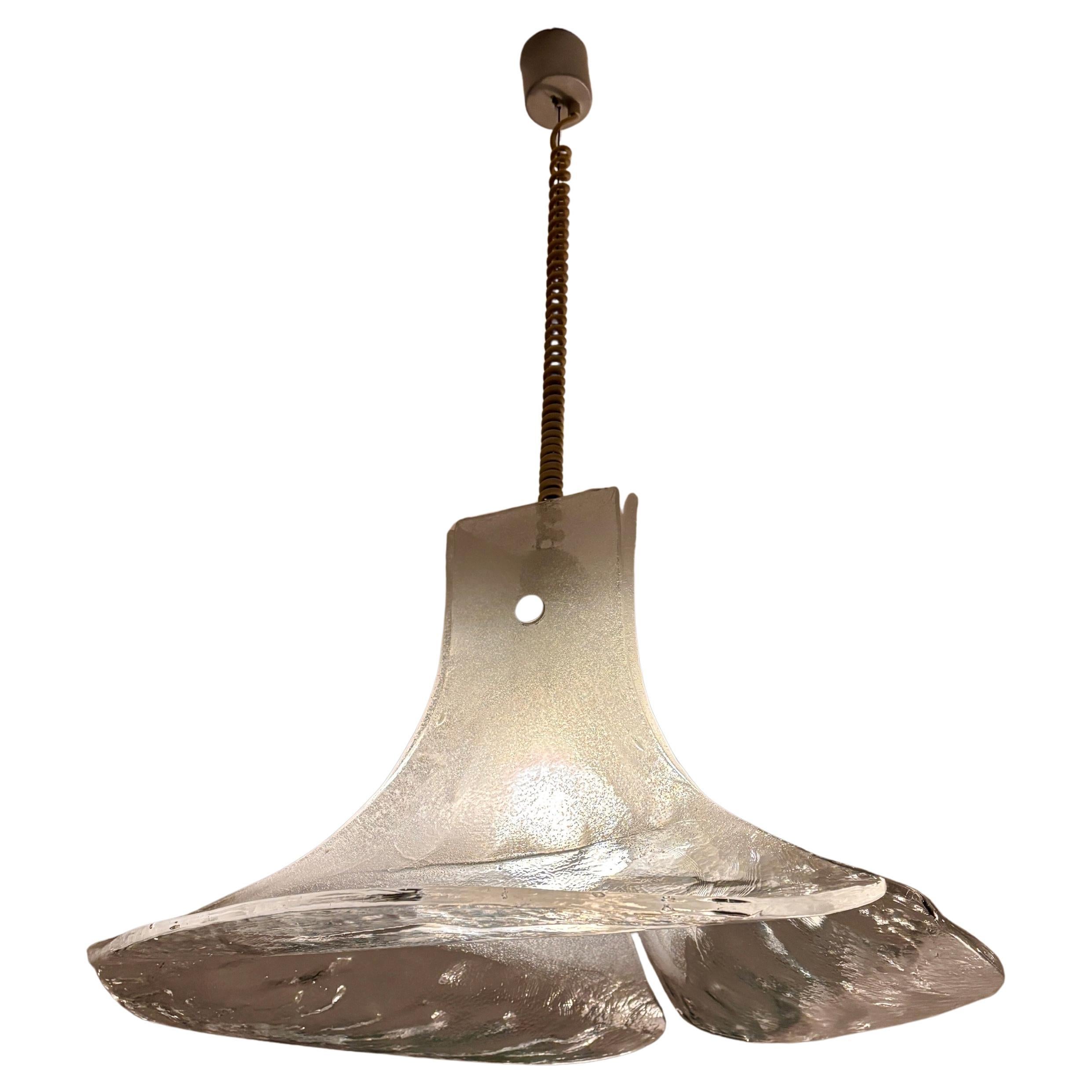 Murano hanging lamp by Carlo Nason for J.T. Kalmár