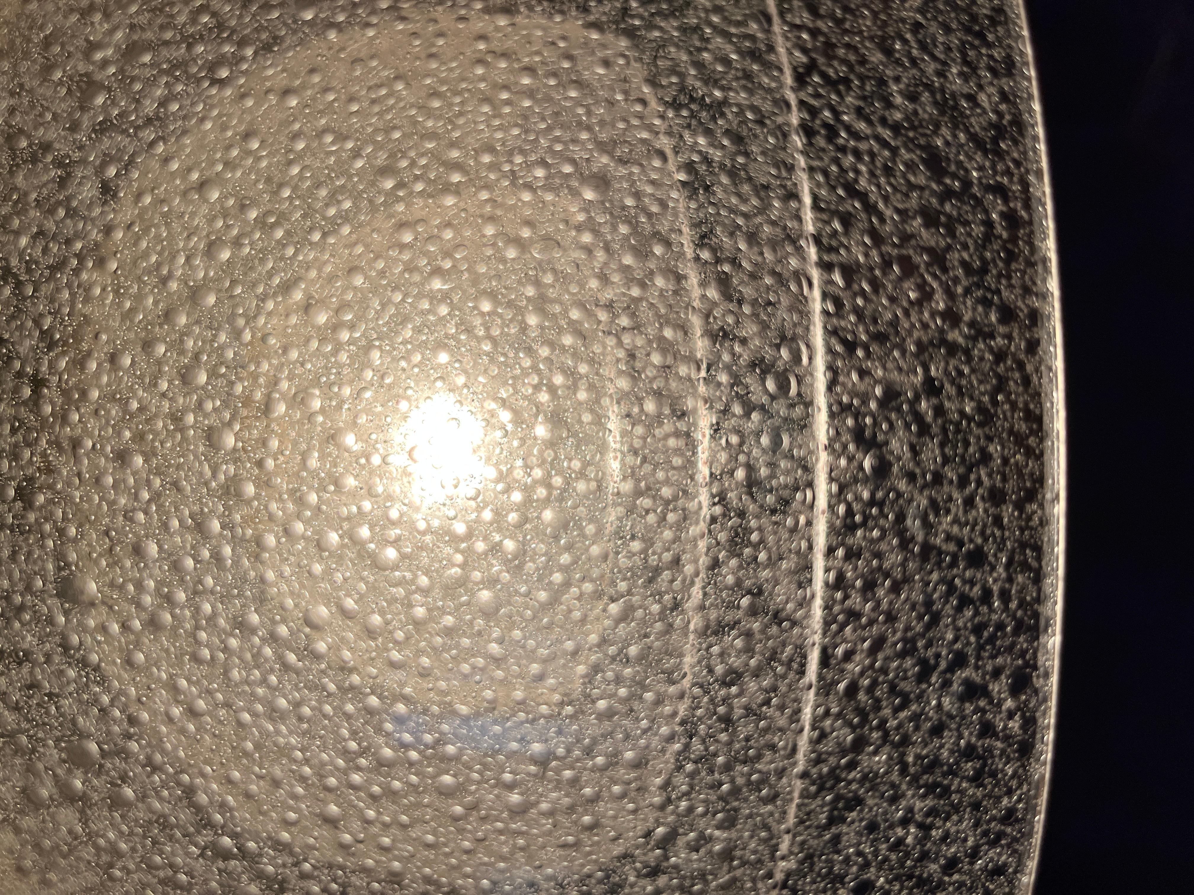 Murano hanging lamp by Carlo Nason LT 338 Mazzega For Sale 7