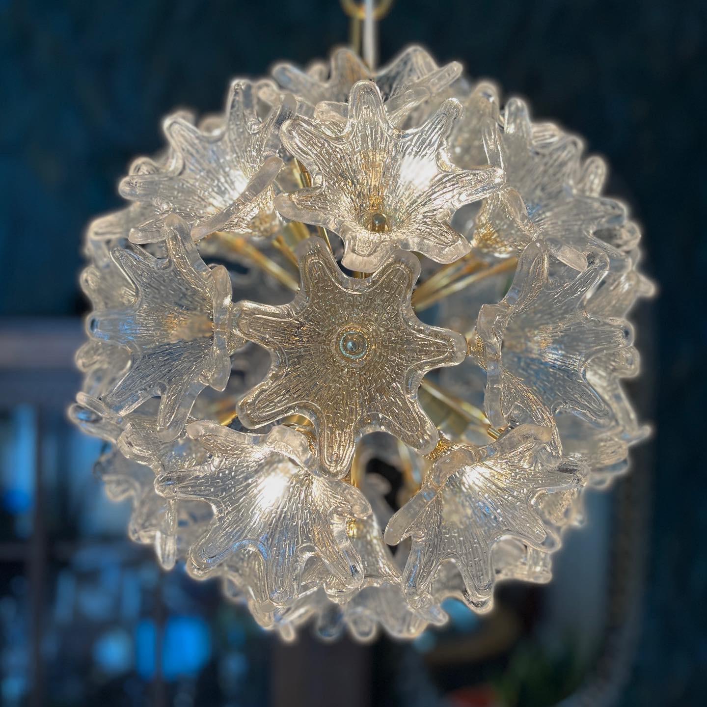 Lampada a sospensione di Murano 