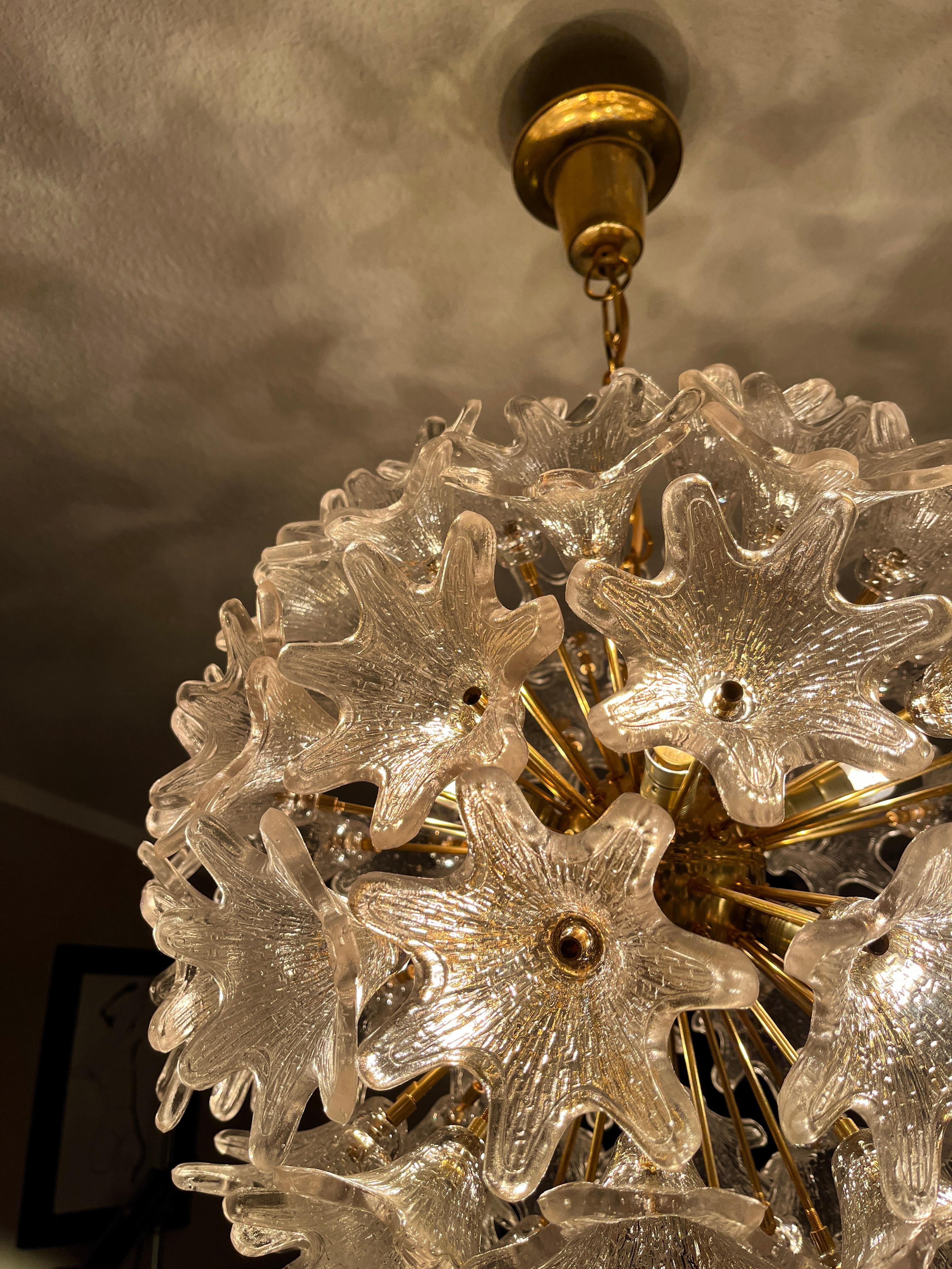 Lampada a sospensione di Murano 