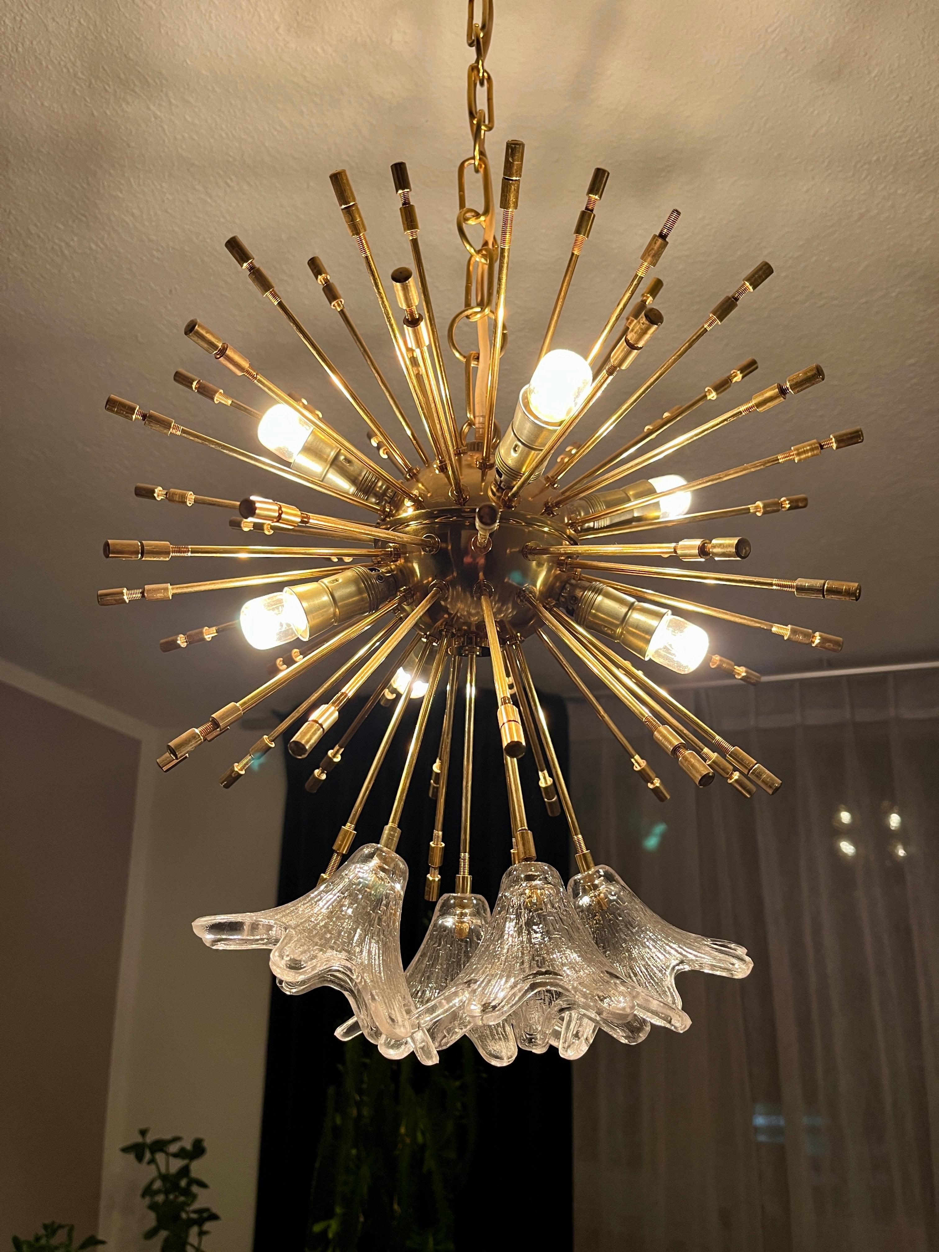 Lampada a sospensione di Murano 