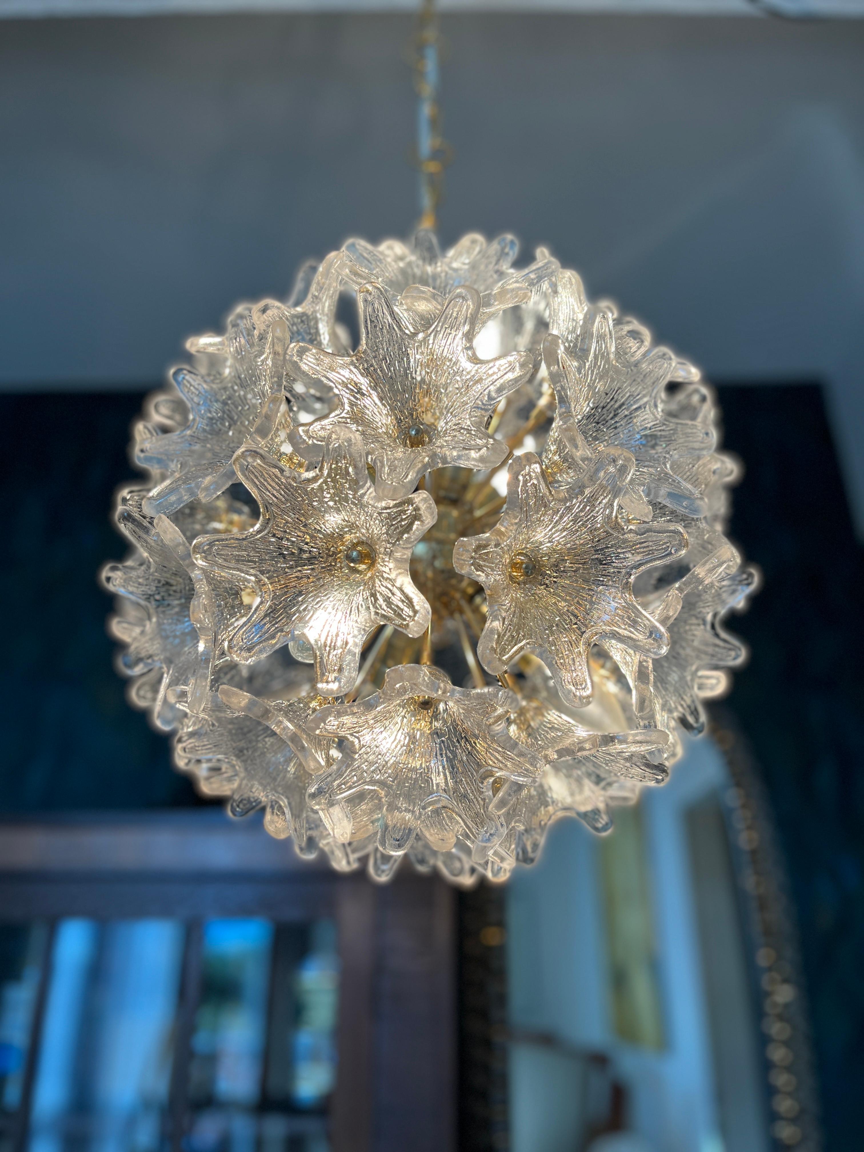 Lampada a sospensione di Murano 